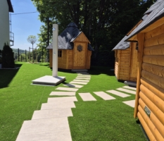 Außenanlage mit Wegebau